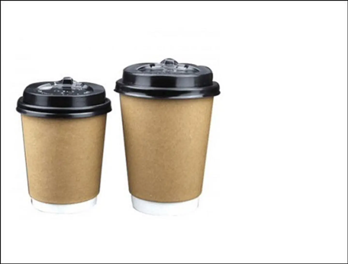 Pack de 25 Vasos Kraft de 12 oz 340 cc 1