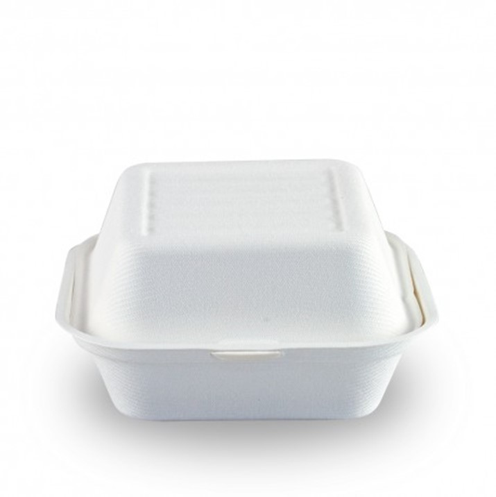 Pack de 25 Envases Sandwiche / Hamburguesa Compostables