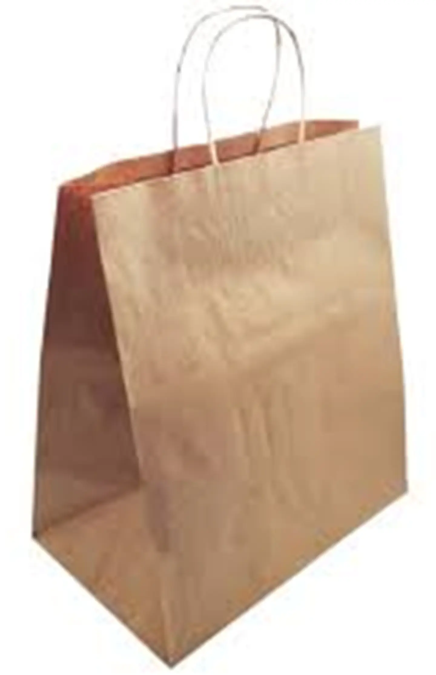 Pack de 20 Bolsas Kraft con asas 32 de Alto 26 de Ancho 14 de Fuelle 1