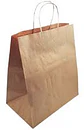 Pack de 20 Bolsas Kraft con asas 32 de Alto 26 de Ancho 14 de Fuelle - Miniatura 1