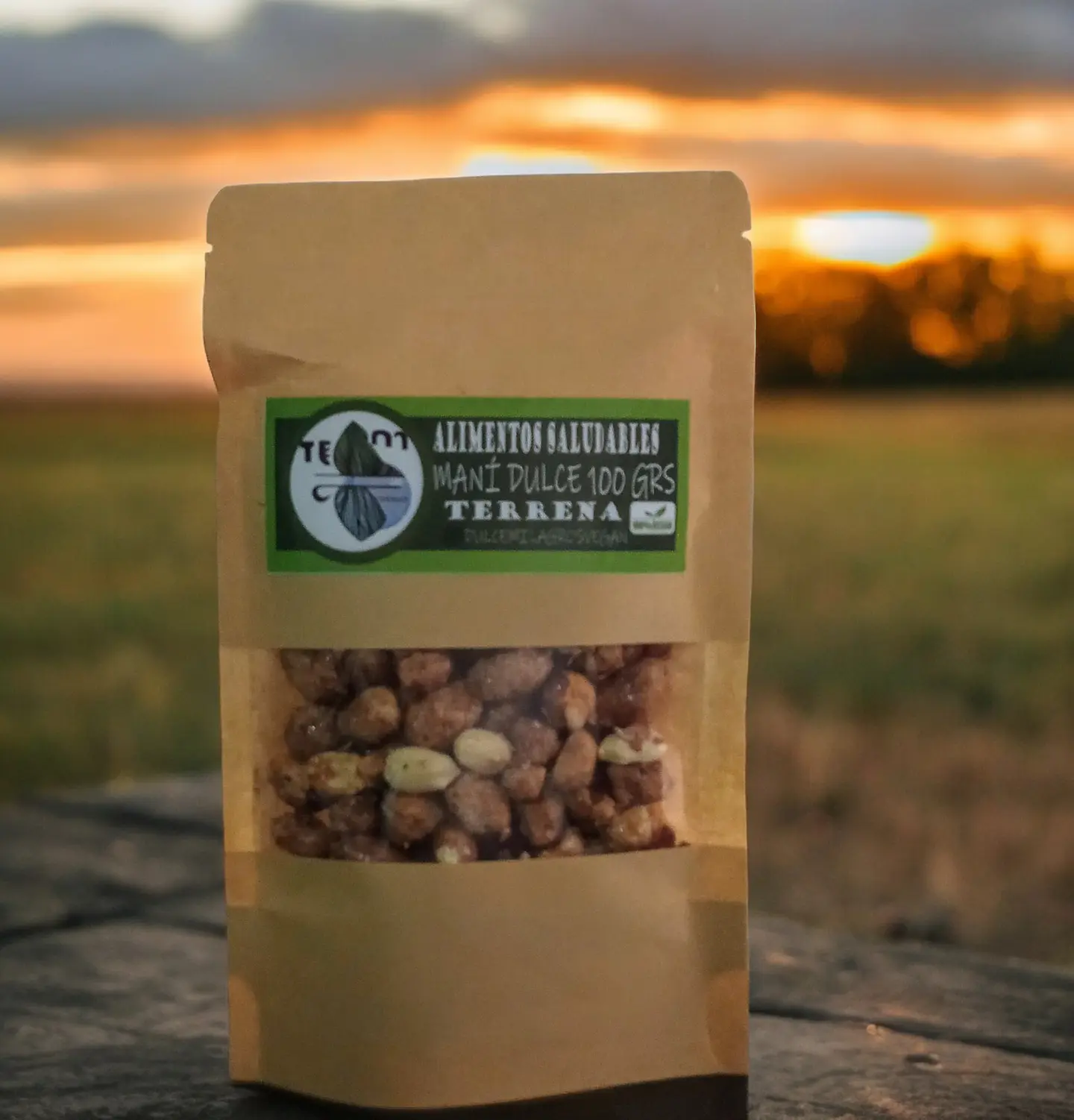 Maní Confitado Natural 100 Gramos 2
