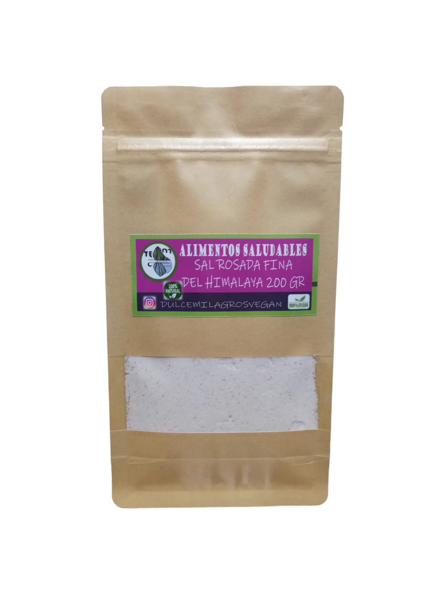 Sal rosada fina del himalaya 200 gr 2