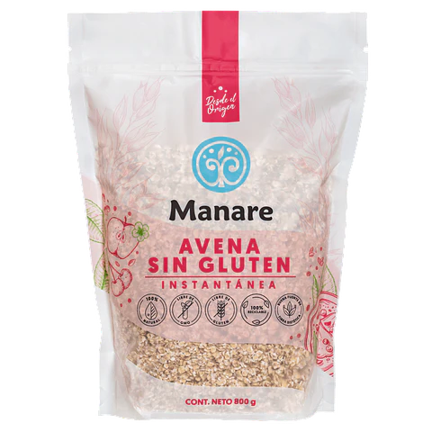 AVENA INSTANTANEA SIN GLUTEN 800 Gr