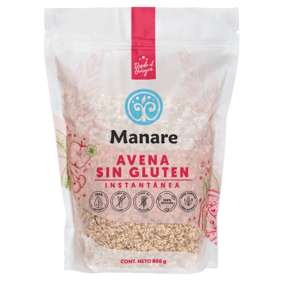 AVENA INSTANTANEA SIN GLUTEN 800 Gr 2