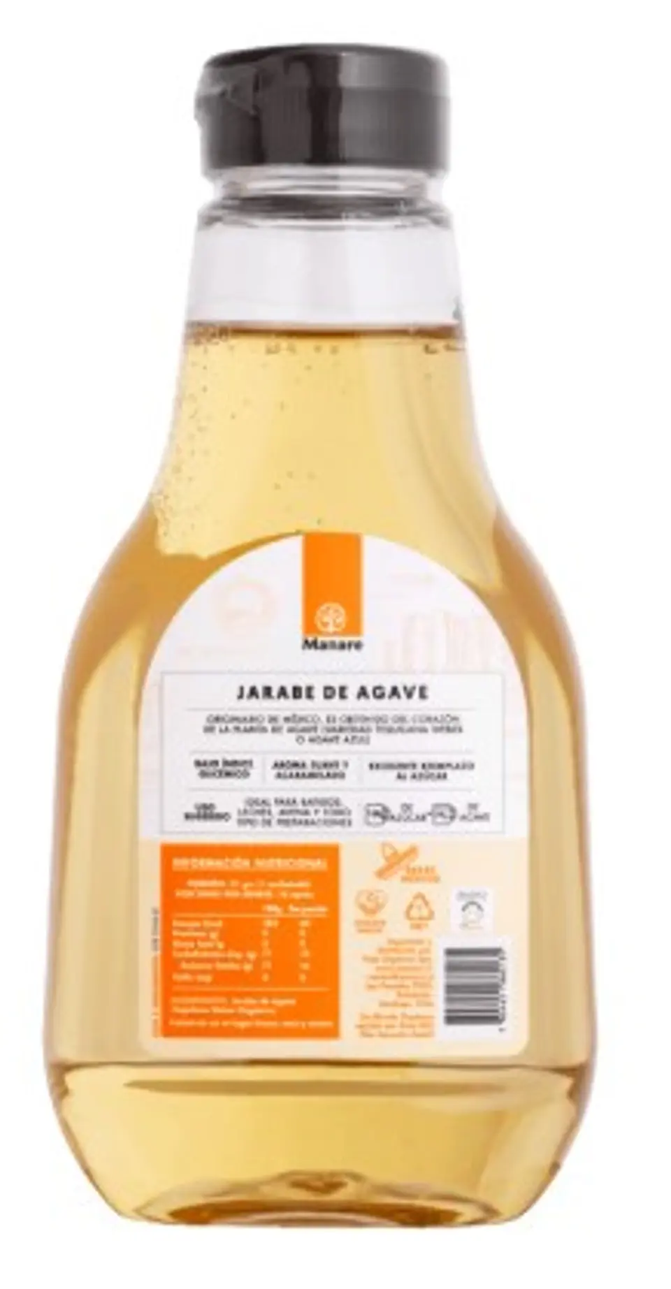 Jarabe de agave orgánico de 330 Gr 2