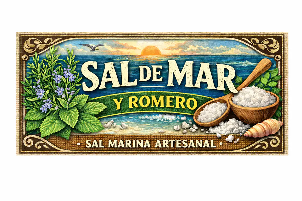 Sal de mar esencia de Romero de 200 gramos 2