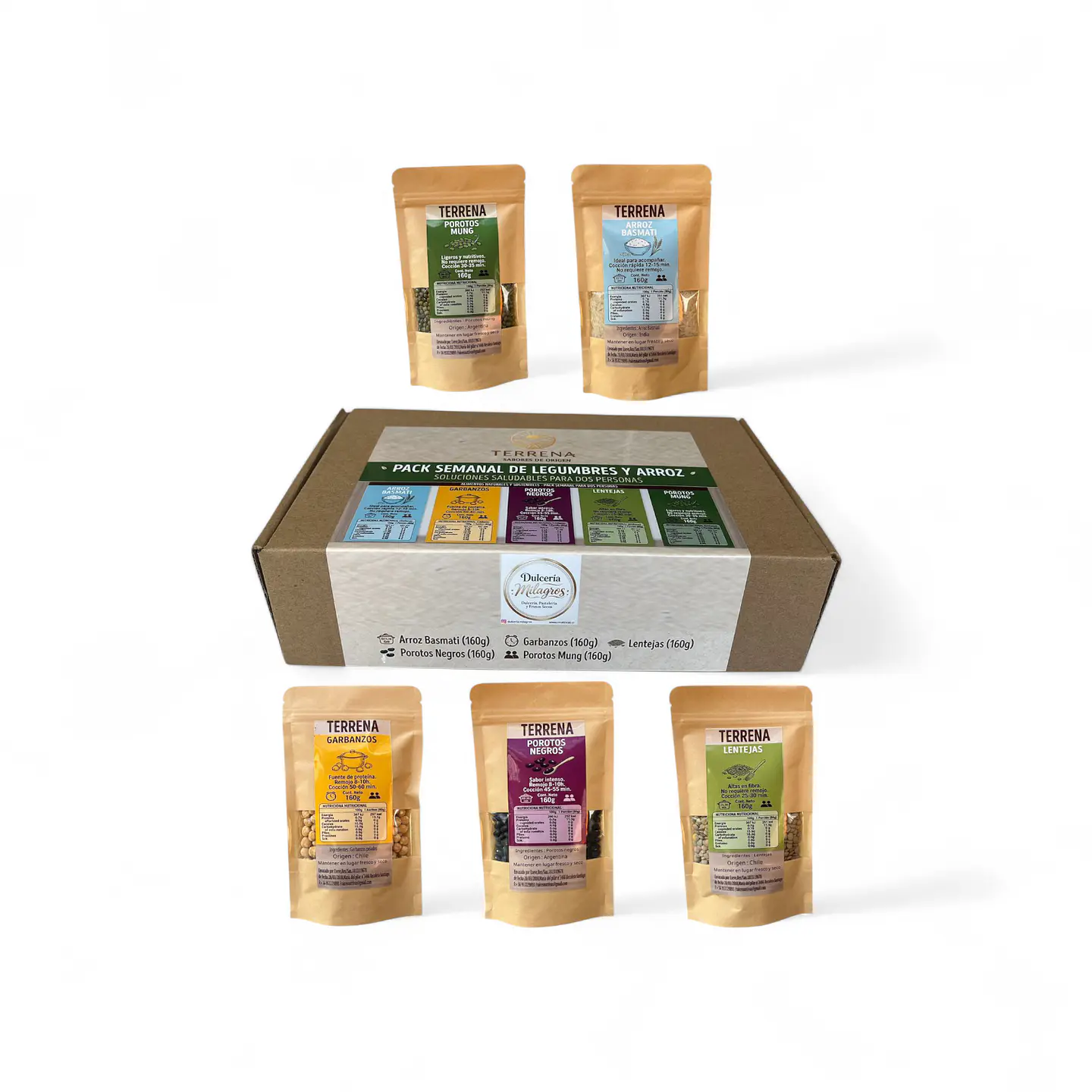 Pack Semanal 5 variedades (Arroz y Legumbres ) 7