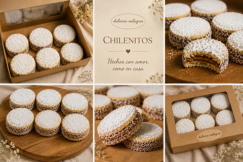 Box Dulces Chilenitos 6 unidades
