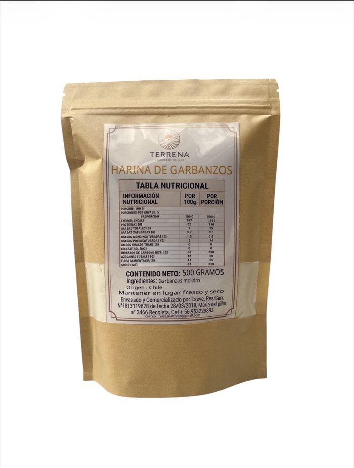 Harina de garbanzo 500 Gr