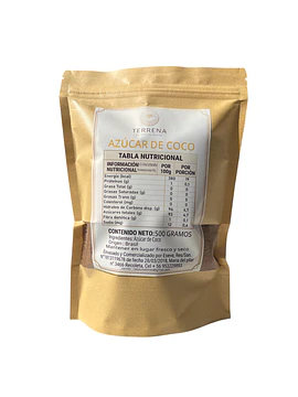 Azúcar de coco 500 gr