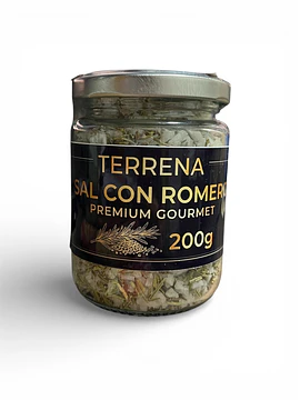 Sal de Mar Gourmet con romero de 200 gramos