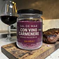 Sal de Mar Gourmet con vino carmenere de 200 gramos - Miniatura 2