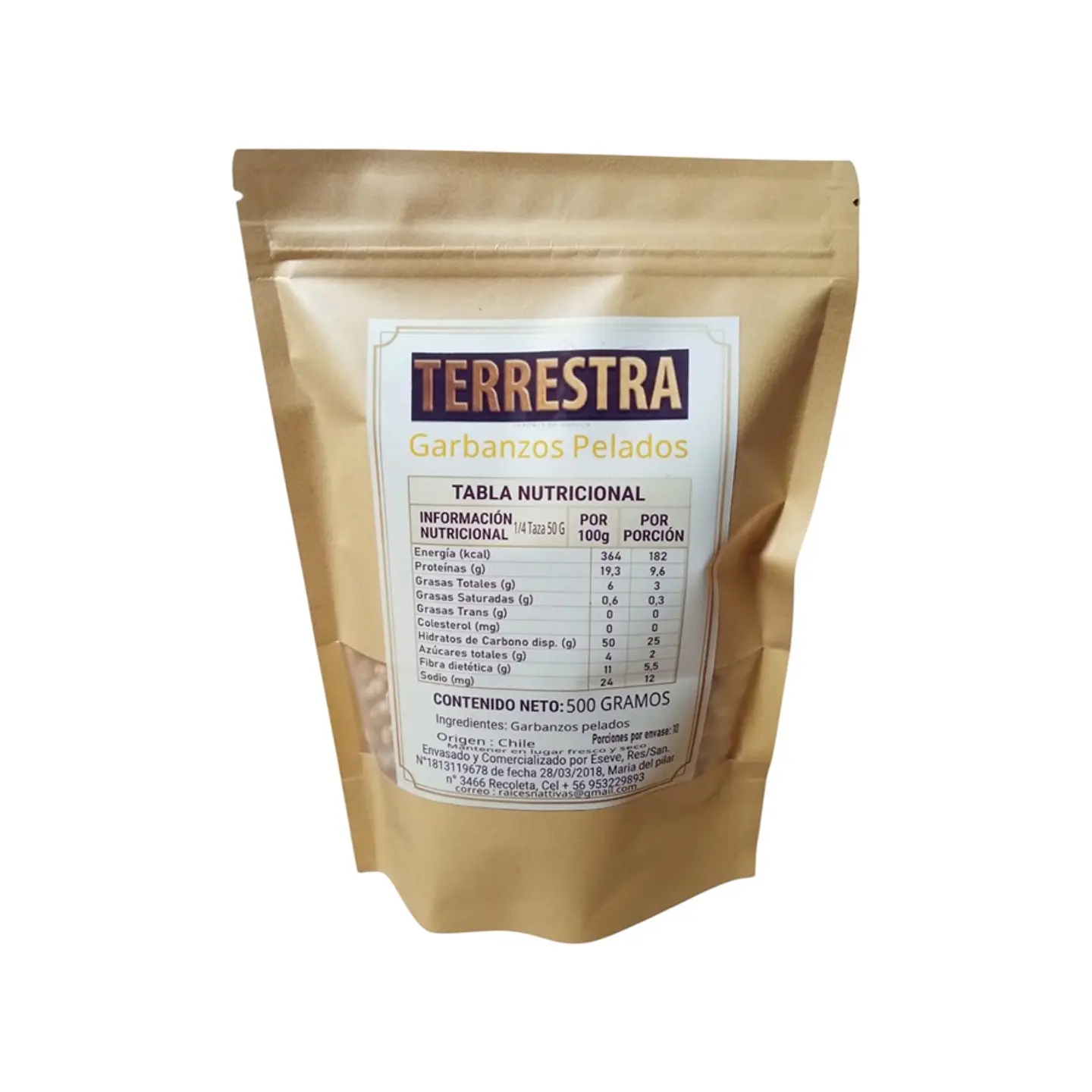 Pack 4 variedades legumbres y arroz basmati 500 gramos 3