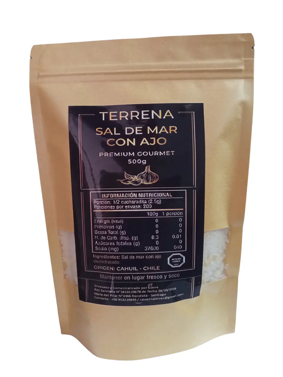 PACK DE 4 SAL PREMIUM GOURMET DE 500 GRAMOS 2