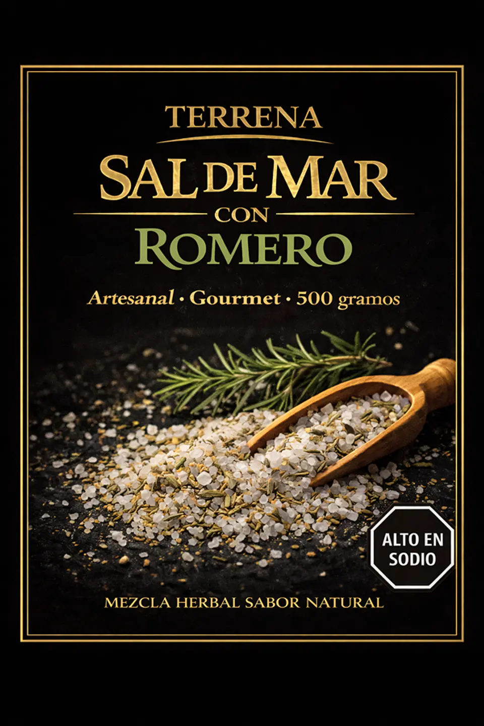 PACK DE 4 SAL PREMIUM GOURMET DE 500 GRAMOS 6