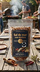 Sal de Mar Gourmet con merkén ahumado de 500 gramos - Miniatura 2