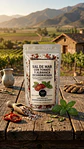 Sal de Mar Gourmet con Tomate y Albahaca deshidratada de 500 gr - Miniatura 2