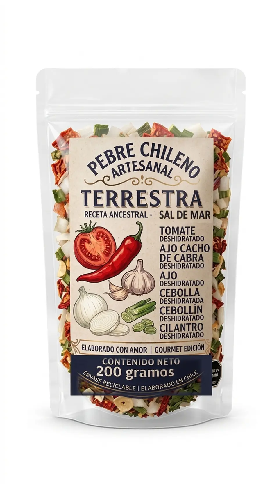 Pebre Deshidratado de 200 gramos  2