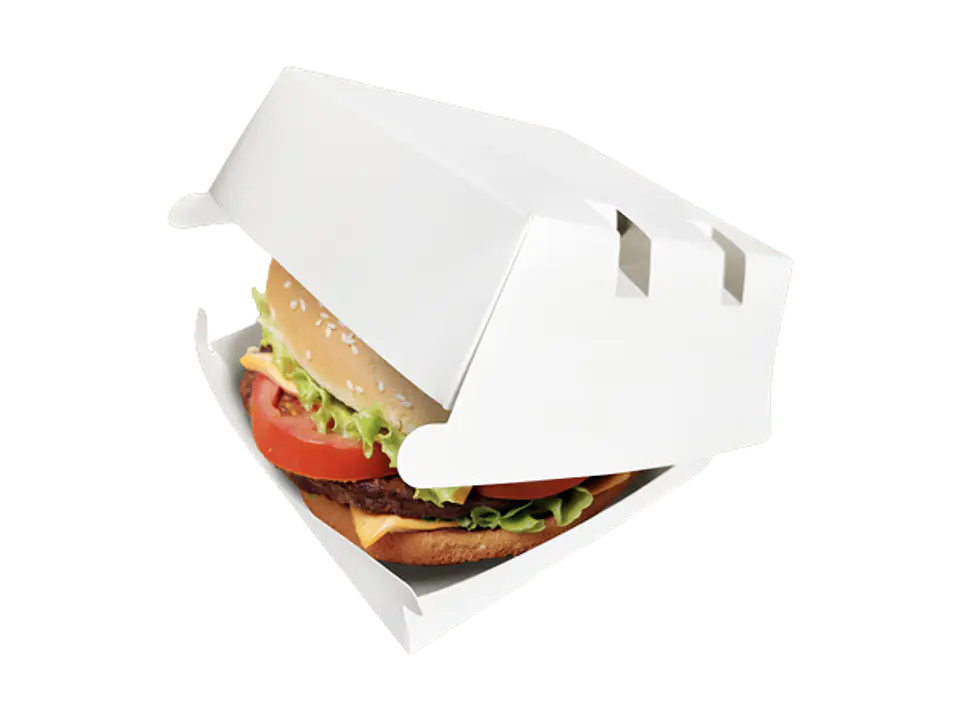 Envase cartulina Hamburguesero 1
