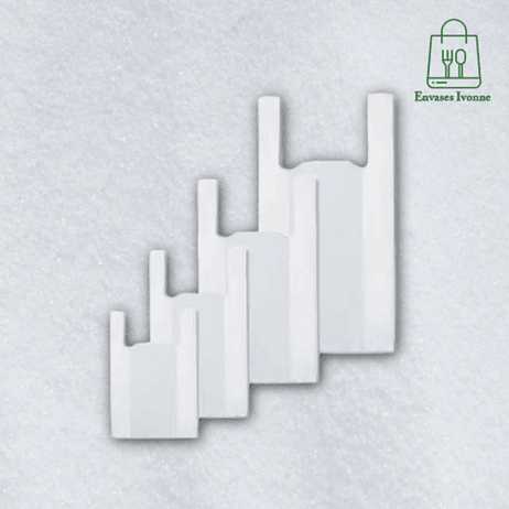 Bolsa camiseta 35x45 Blanca 1