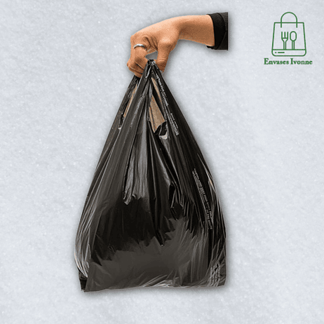 Bolsa camiseta 60X70 Negra 1