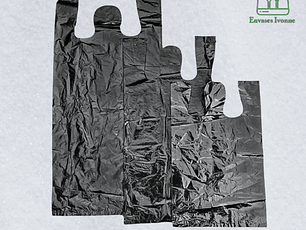 Bolsa Camiseta Mini 28x35 Negra