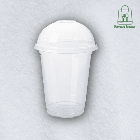 Vaso PET 16oz con tapa domo (PRAHA) 1