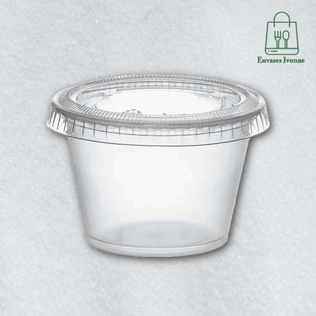 Pocillo 1oz booka con tapa 50un 1