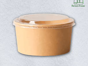 Bowl polipapel 1000cc con tapa