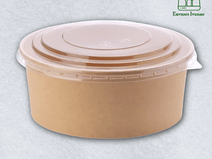 Bowl polipapel 750cc con tapa