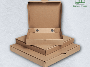 Caja pizza 32x32 kraft Mediana
