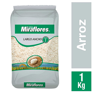 Arroz Miraflores 1kg 