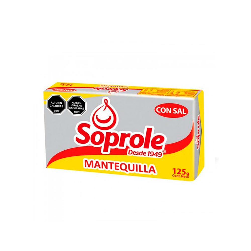 Mantequilla Soprole 125g x caja