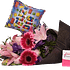 Ramo de flores mixtas con globo | Expresa Gratitud y Amistad 