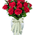 Florero 12 rosas Premium 