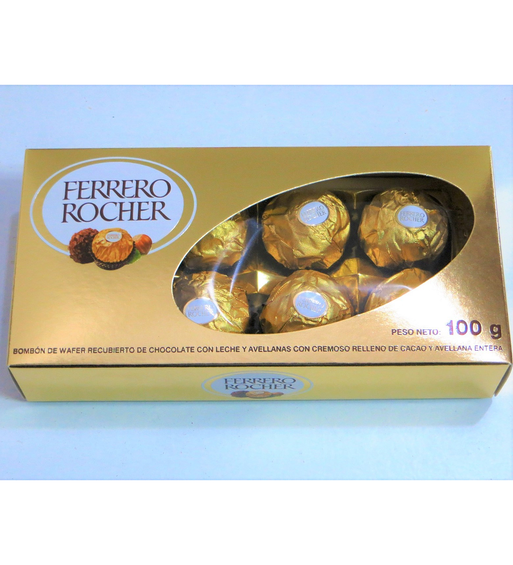 Bombones Ferrero Rocher 100 gr.