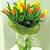 Florero de 30 tulipanes