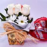 9 Rosas en Base Provenzal con Globo Mamá