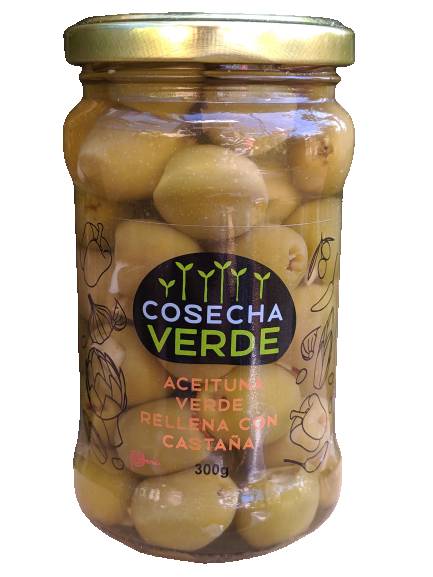 Aceituna Verde Rellena Cosecha Verde
