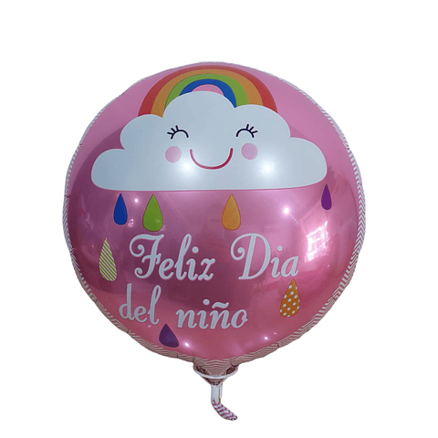 Globo metálico grande Día del Niño