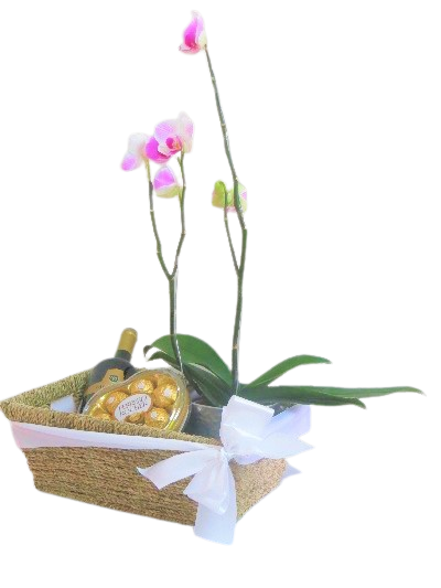 Canasta Orquídea | Regalo memorable y único
