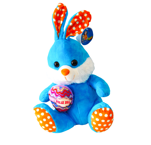 Conejito Peluche con Zanahoria | Regala un Tierno Compañero de Pascua