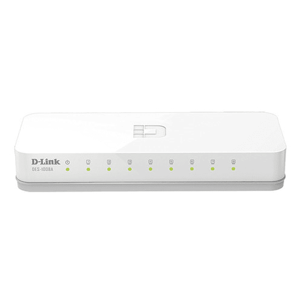 Switch D-Link 8 Puertos 10/100 Mbps DES-1008 5