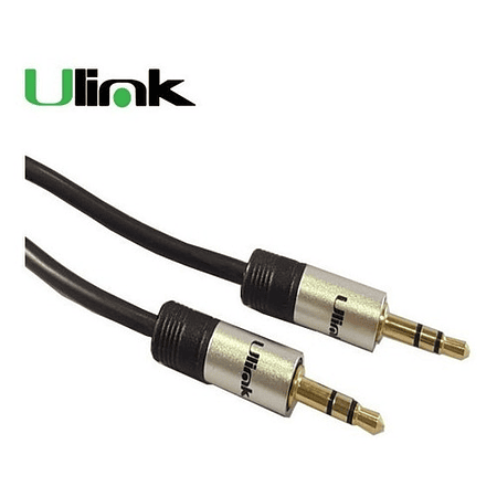 Cable De Audio Auxiliar De 1,8 Mts Alta Fidelidad 