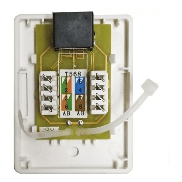 Roseta Rj45 Cat5e con Modulo Ulink Por 25 Unidades  2