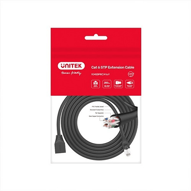 Extensor Cable De Red Cat6 Macho Hembra 3 Mts / Premium | Envío Stock