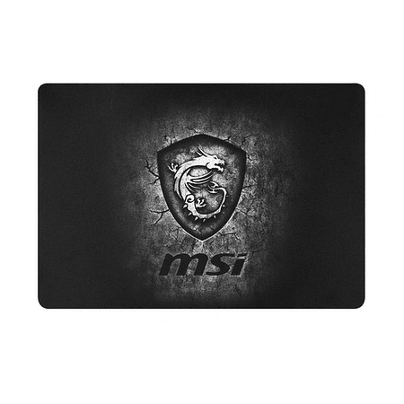 Mouse Pad Gamer Msi Gd20 Agility De Goma Y Tela 220mm X 320mm X 5mm Negro