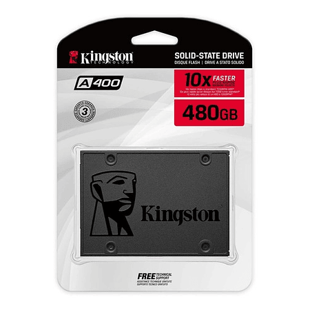 Disco Sólido Ssd 480gb Interno Kingston Sa400s37/480g