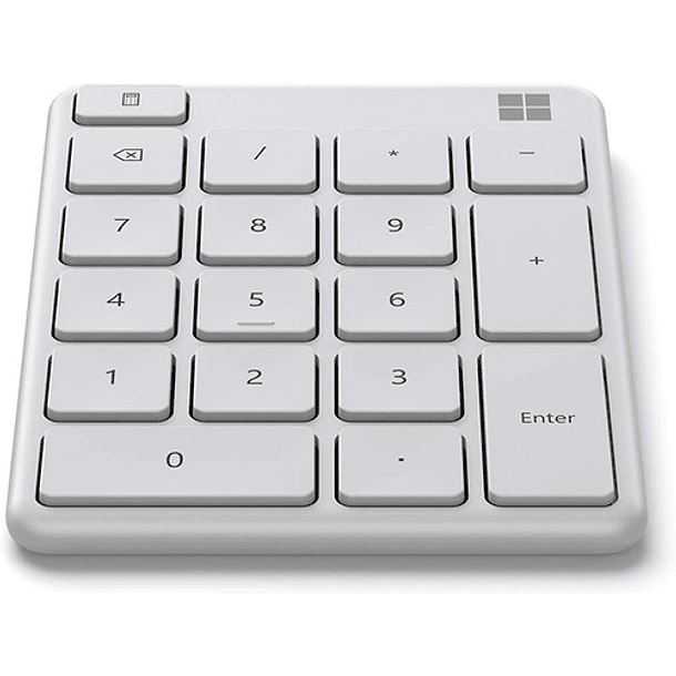 Teclado Inalambrico Numerico Microsoft Bluetooth Blanco 1