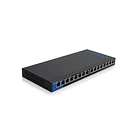 Switch 16 Puertos Gigabit Linksys Metálico LGS116 Business 1